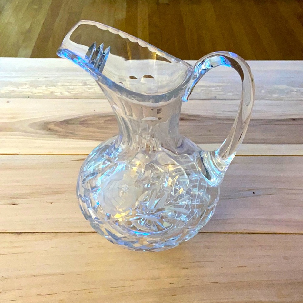 Crystal pitcher